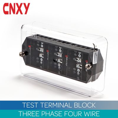 Fire 4 Wire Test Terminal Block Impact Resistance Untuk Mengukur Peralatan